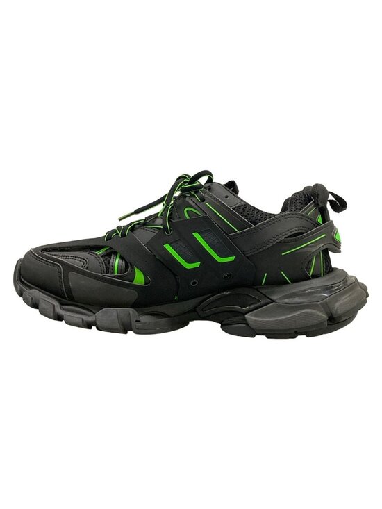 Balenciaga Sneakers Track Black Green Leather display picture 1